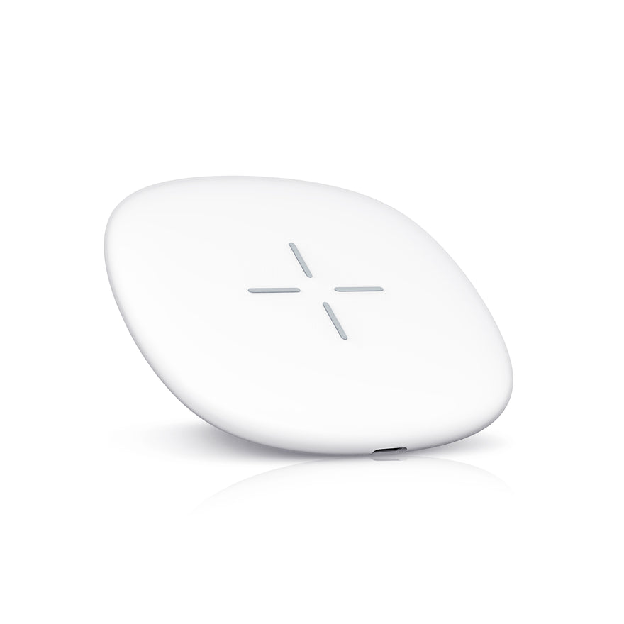 SKYVIK Beam Surface 10W Fast Wireless Charging Matte Pad Classic White