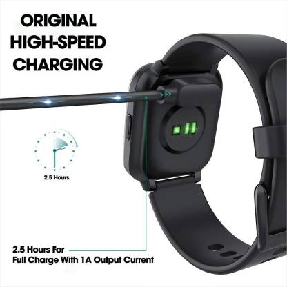 Turbomax Smartwatch Charger For 2 Pin Noise Colorfit Pro 2