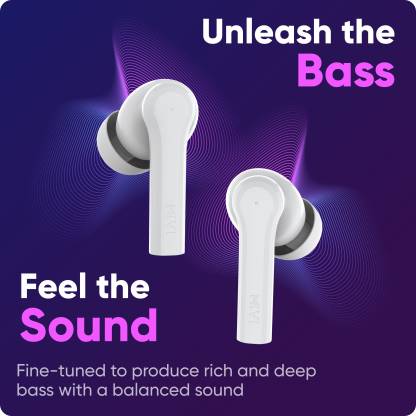 Mivi DuoPods F60 ENC With 50+ Hrs Playtime Made In India