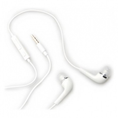 Earphone For  A102 Canvas Doodle 3 - Handsfree In-Ear Headphone White
